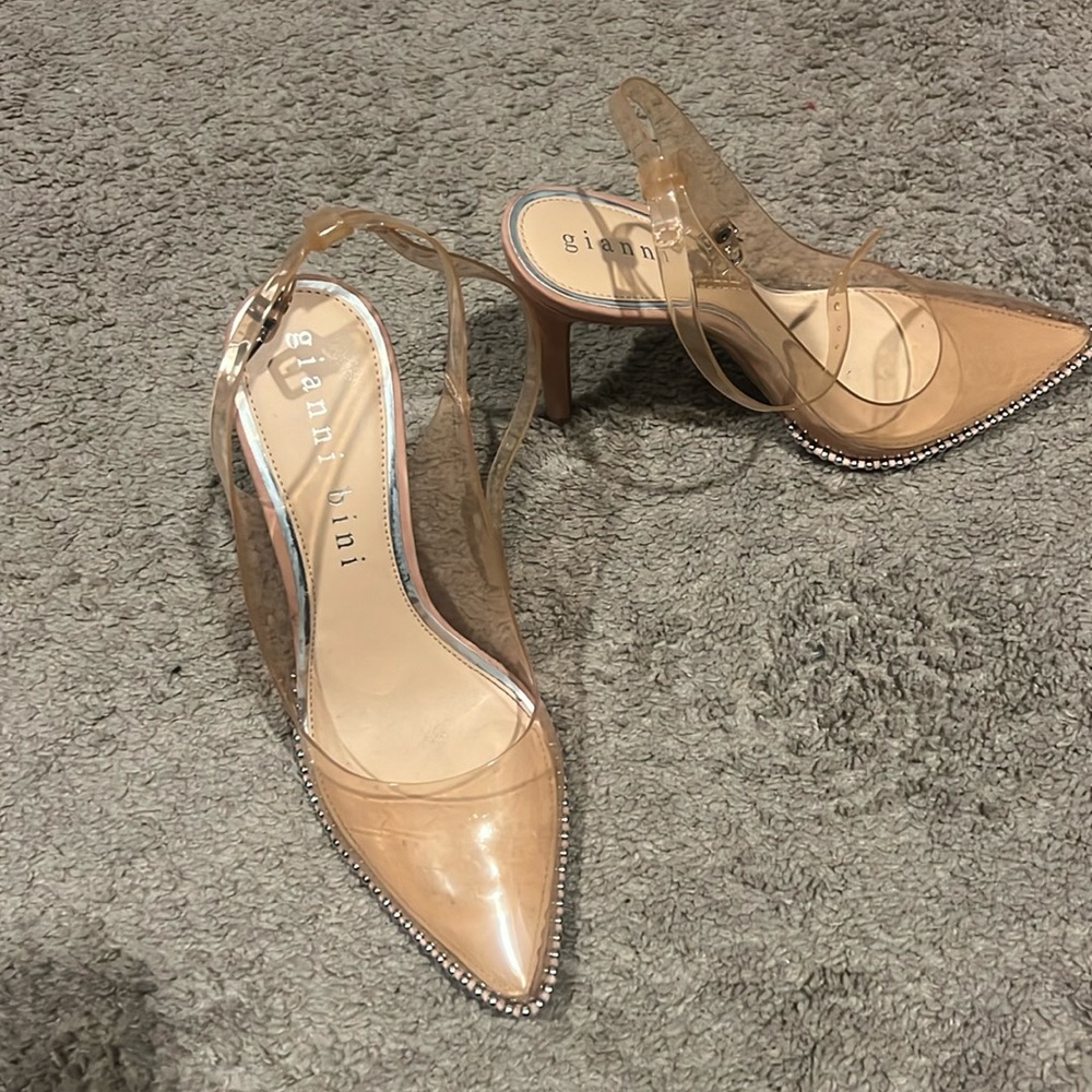 Gianni Bini Clear Heels